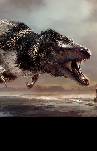 Jagende T. rex